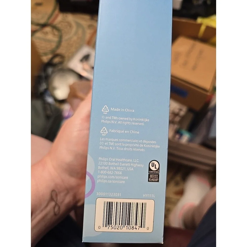 Philips One by Sonicare Kids Battery Toothbrush for Ages 3+, Blue Sealed